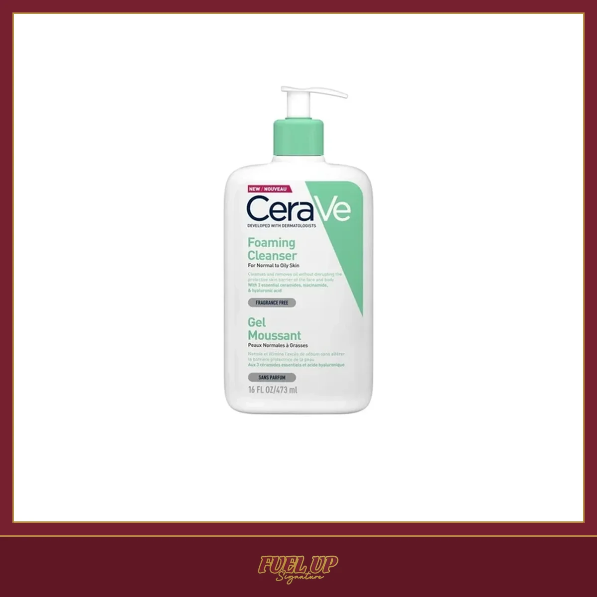 CeraVe Foaming Cleanser Gel Moussant 473Ml
