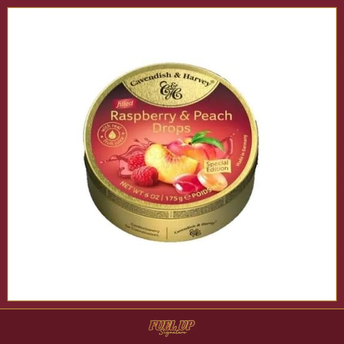 C & H Raspberry & Peach Candy 175GM