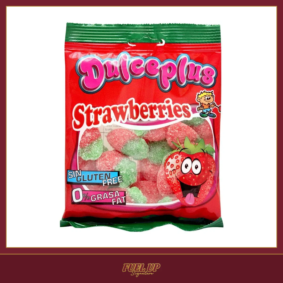 Dulceplus Sour Wild Strawberries Jelly 100g