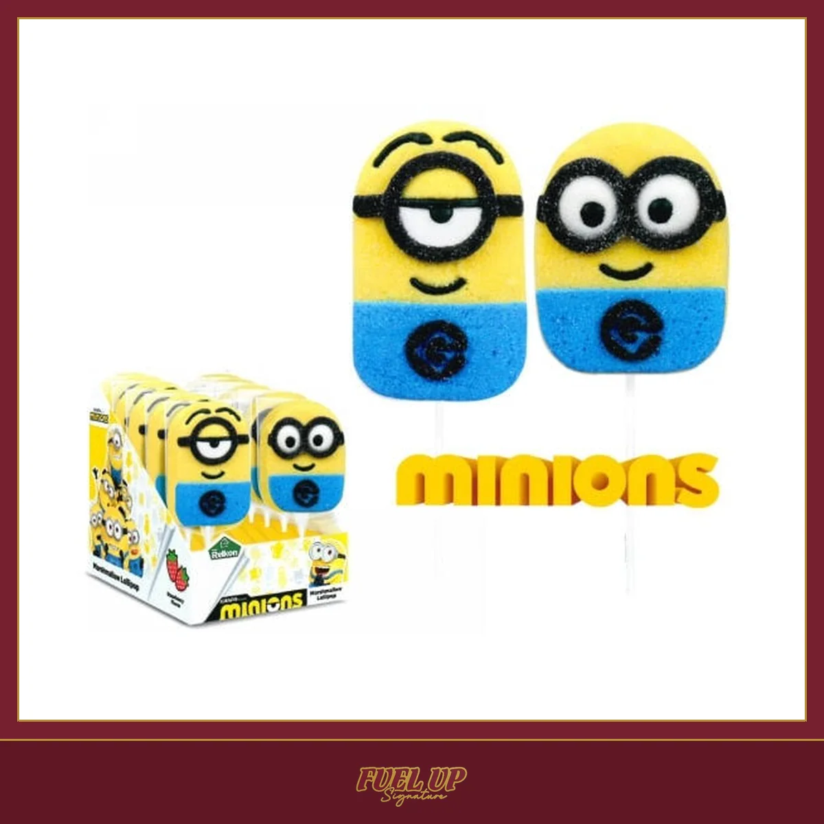 Minions Marshmallow Pop 45Gm