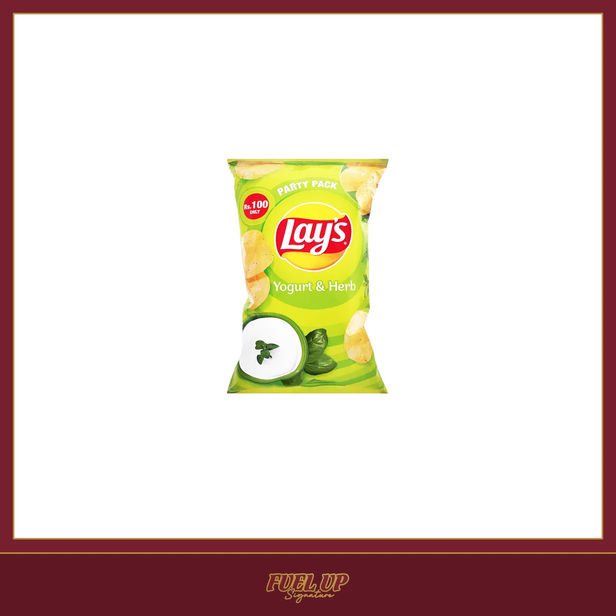 Lays Yogurt & Herb Rs.100 
