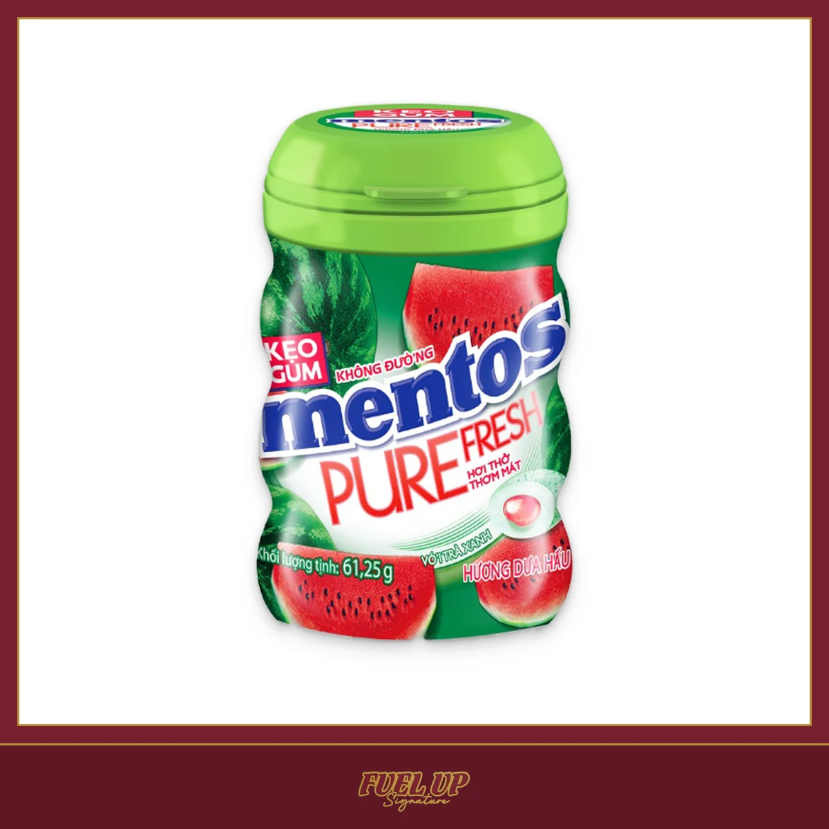 Mentos Gum Watermelon 61Gm Jar