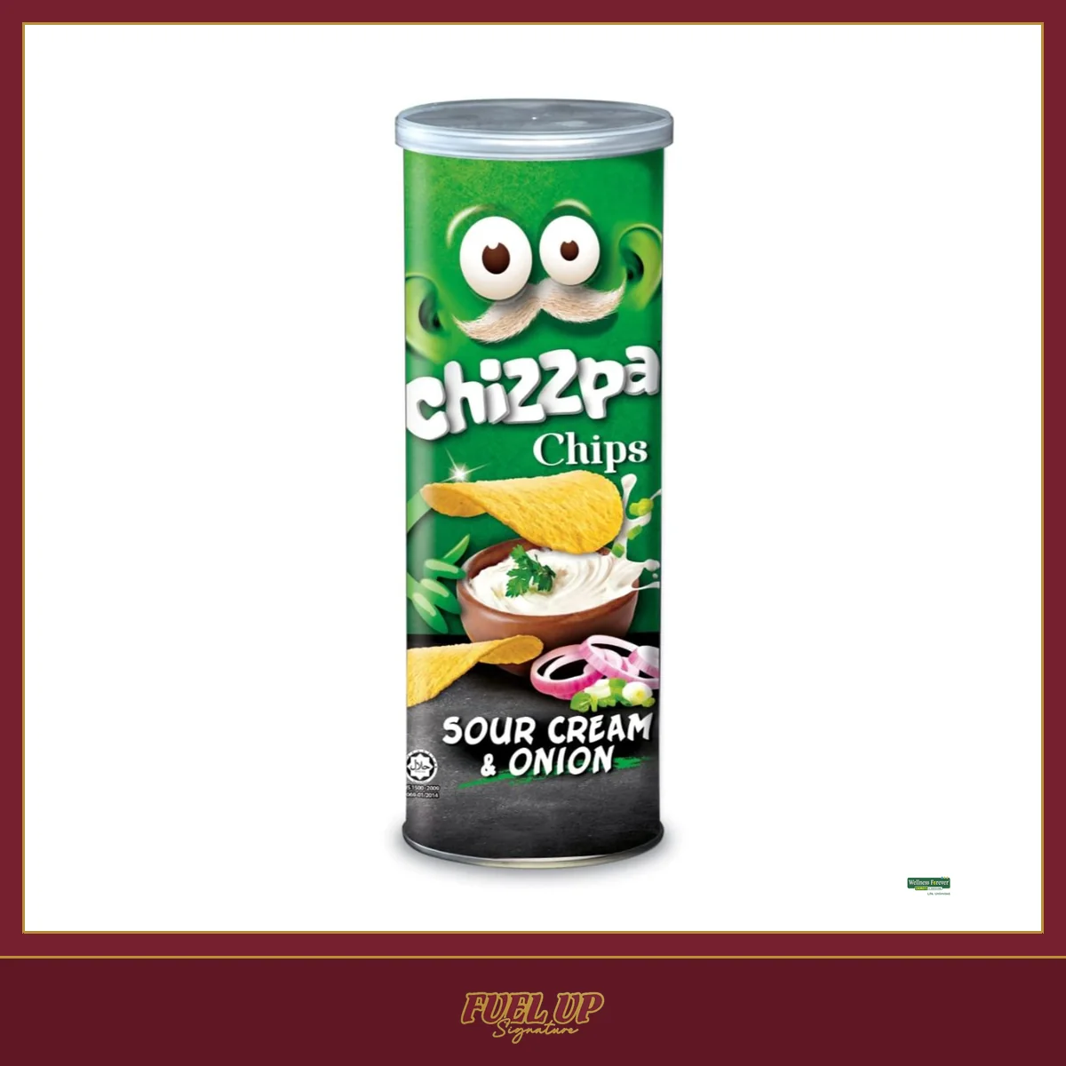 Chizzpa Chips Sour & Cream 160Gm