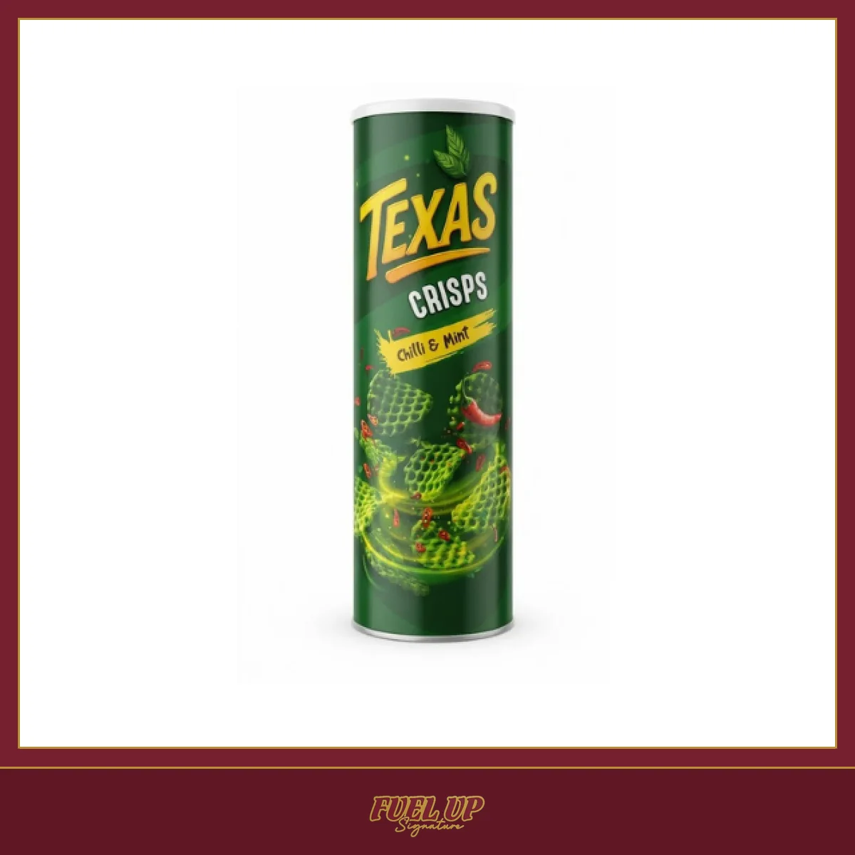 Texas Crisps Chilli & Mint 90Gm