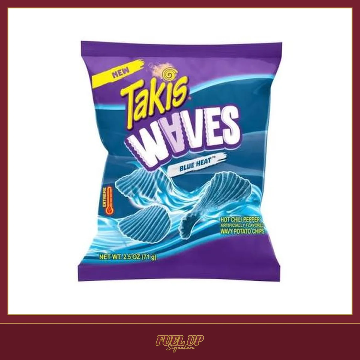 Takis Waves Blue Heat 71Gm
